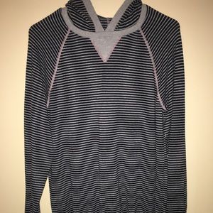 Hoodie, striped sweatshirt